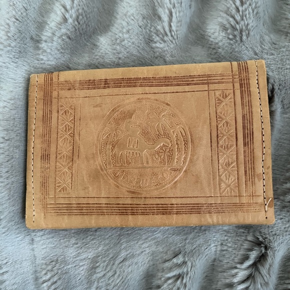 Marruecos (Morocco) Soft Leather Bi-Fold Wallet - Picture 1 of 4